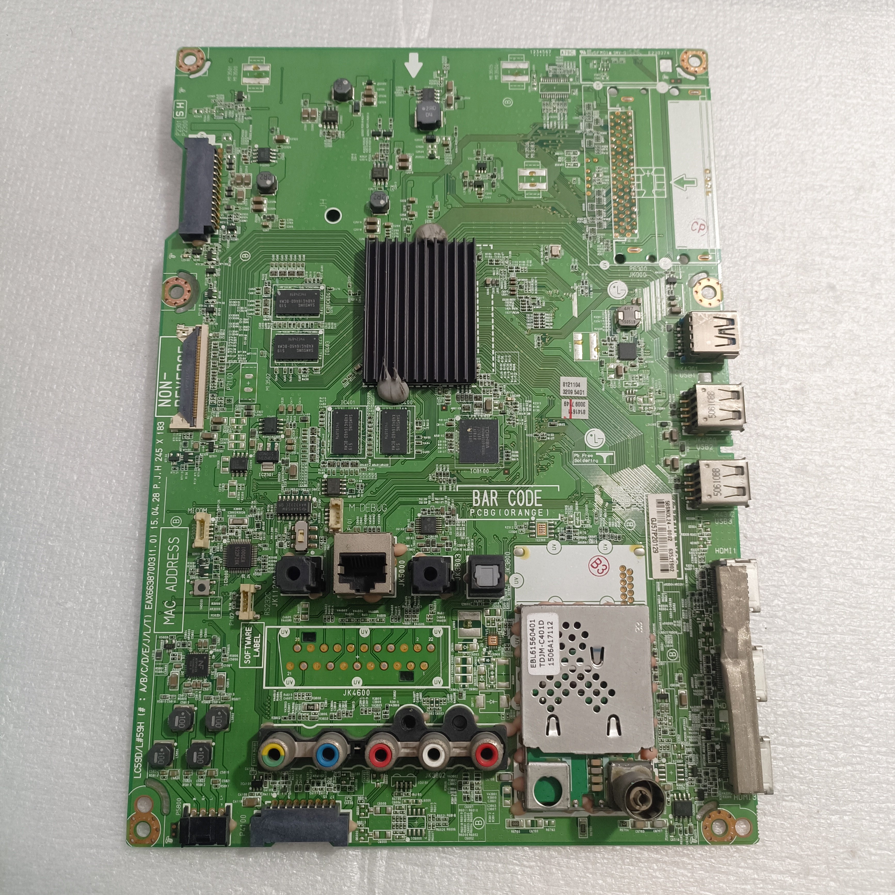 原装LG 55UF8400-CA主板EAX66387003 1.0屏LC550EGE(DH)(M7)
