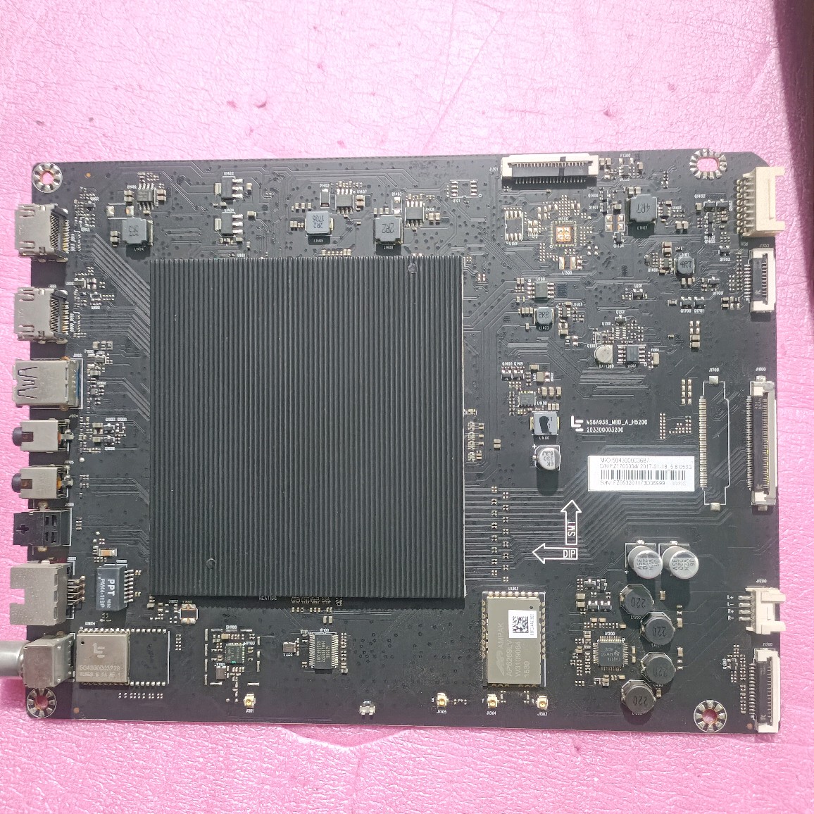 原装 乐视L504FCNN主板MS6A938-MBD-A-H5200屏TPT500J1-HVN07.U