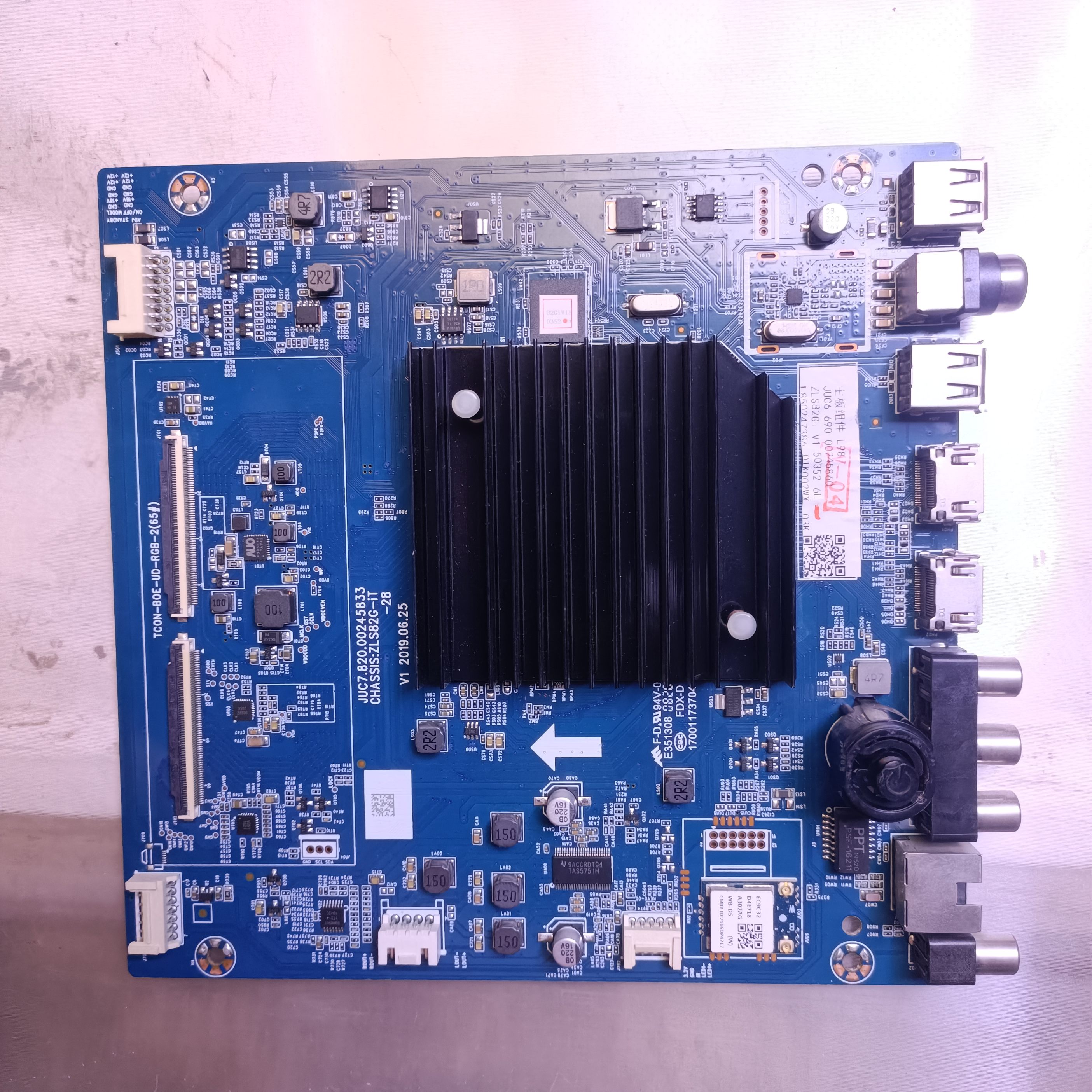 原装长虹65A6U 65G7S 65D5P主板JUC7.820.00245833屏C650U19-E9-B