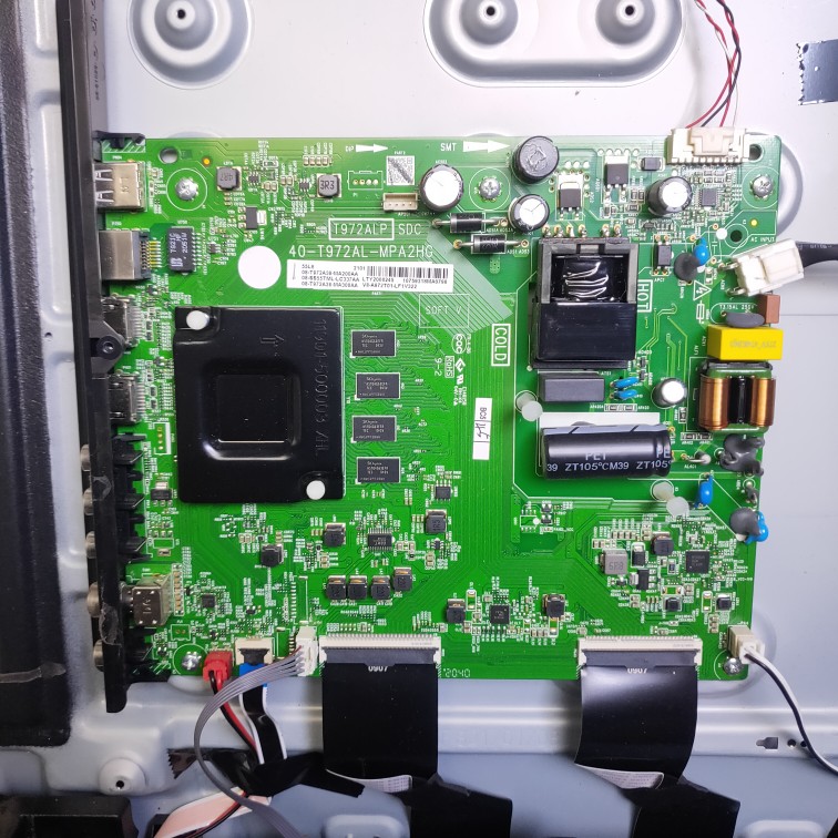 原装TCL 55L8 55A464主板40-T972AL-MPA2HG 屏LVU550NDEL SS9W01
