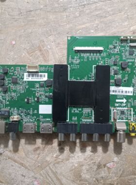 原装海尔LS55H510X主板0091802118A V1.2屏LSC650FN04实拍