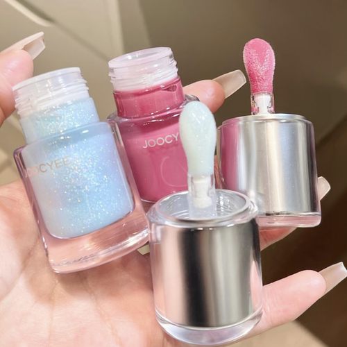 Joocyee酵色欧若系列晶透唇蜜 水光镜面唇釉透明细闪清透水润唇彩