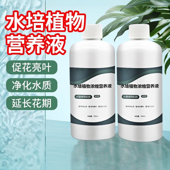 水培植物适用营养液适用型富贵竹碗莲睡莲观音竹郁金香铜钱草适用