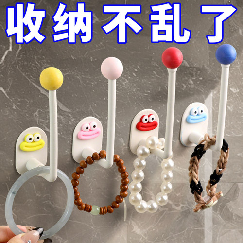 皮筋头绳挂钩发绳首饰品收纳神器