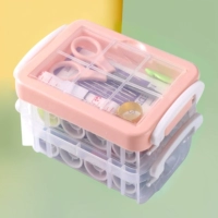 Ящик для шитья трехъярусный