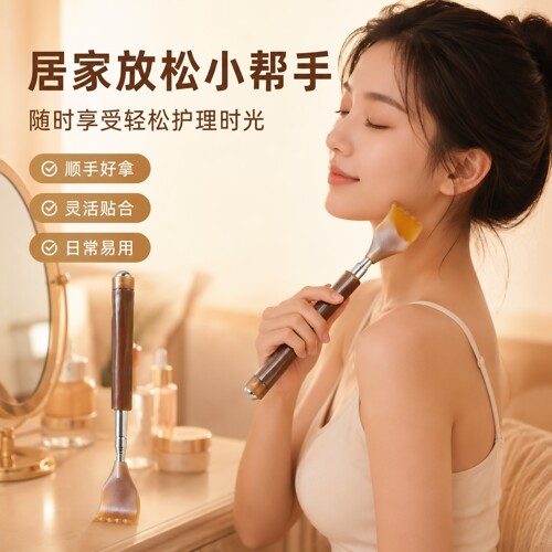 牛角痒痒挠可伸缩不求人老头乐挠痒抓背神器扒背抓痒器全身背部耙
