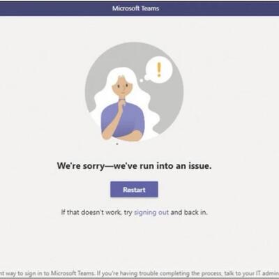 解决 Teams 无法登录 各种报错  提供组织账号