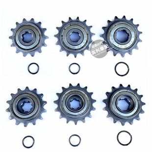 110 428 125节油轮 小链轮420 摩托车弯梁车滑行轮节油器改装