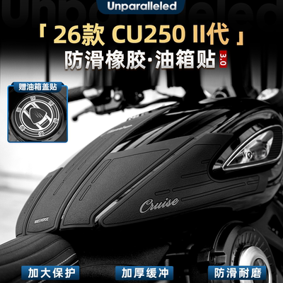 CU250二代橡胶油箱贴配件
