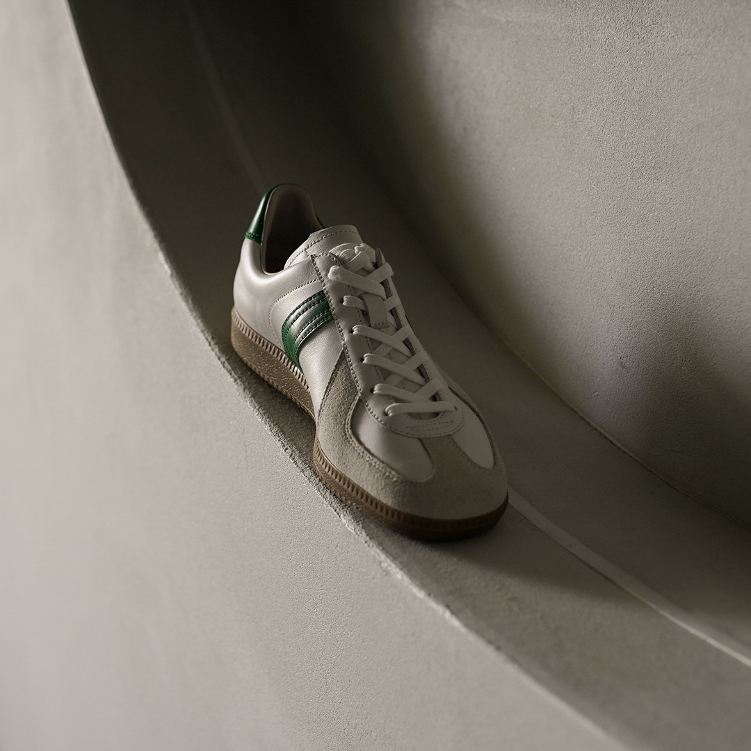 枯骨春复古休闲GAT德训鞋男女小白鞋头层牛皮低帮运动休闲鞋