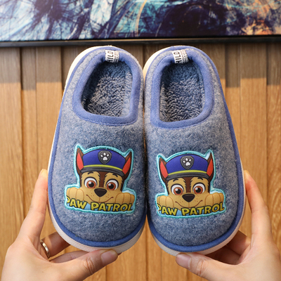 男童女棉拖鞋汪汪队2025年新款冬