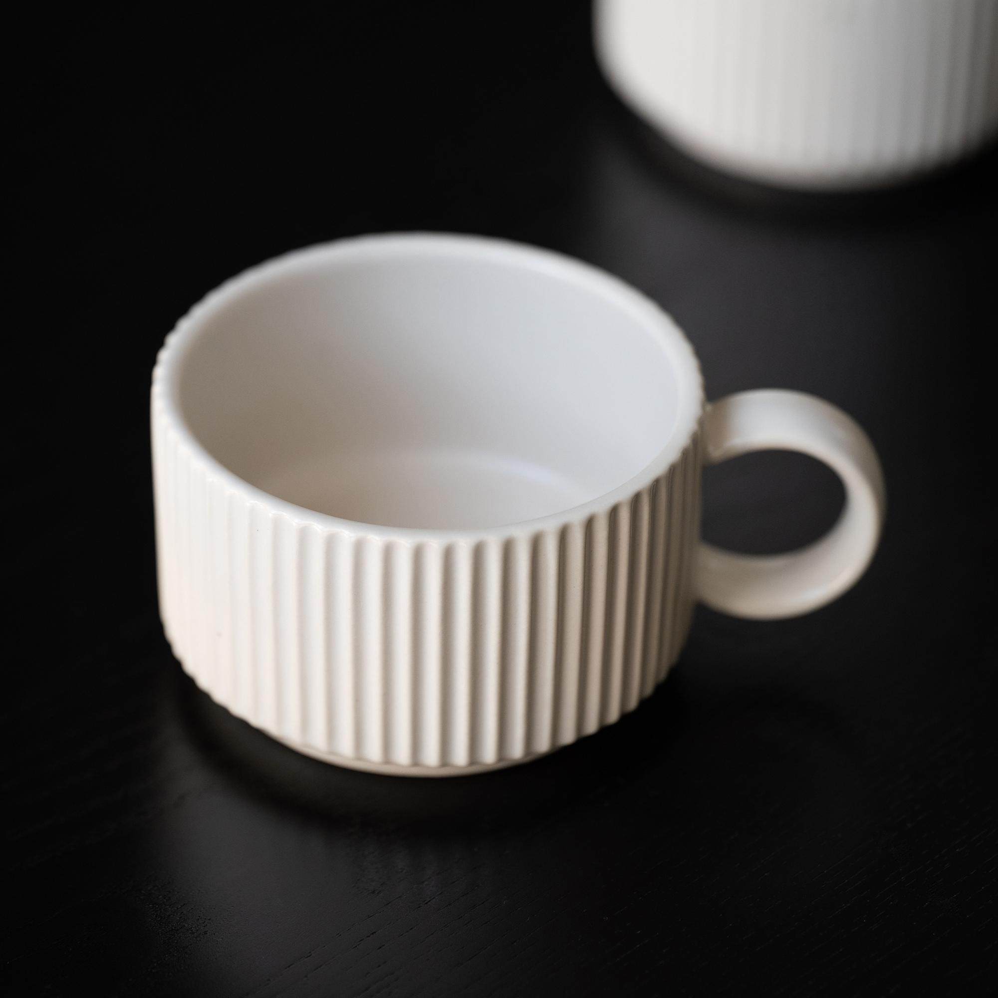 半村日本陶瓷高颜值拉花咖啡杯