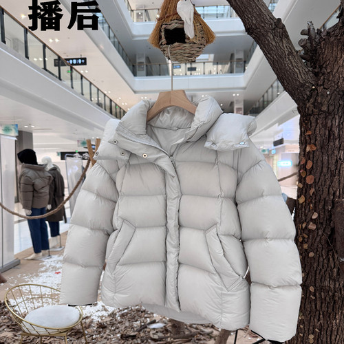 399限100件90白鹅绒泡芙鹅绒服