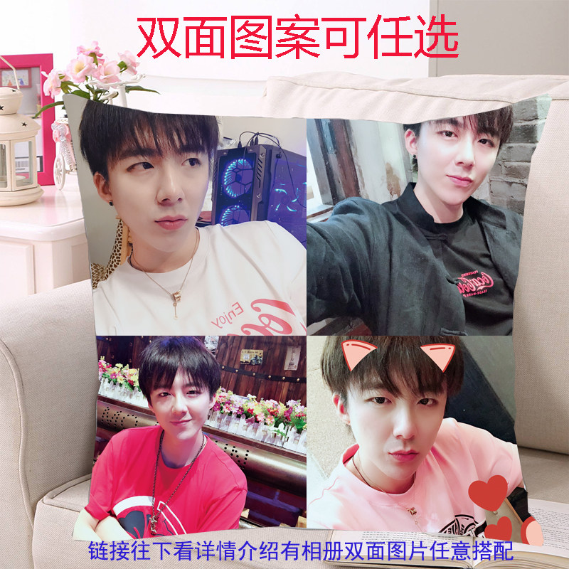 diy刘宇宁摩登兄弟礼物抱枕头