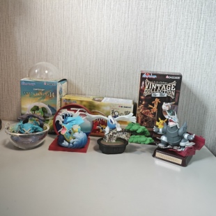 神奇宝贝 精灵宝可梦 rement 洛基亚  暴鲤龙 巨金怪正版手办模型