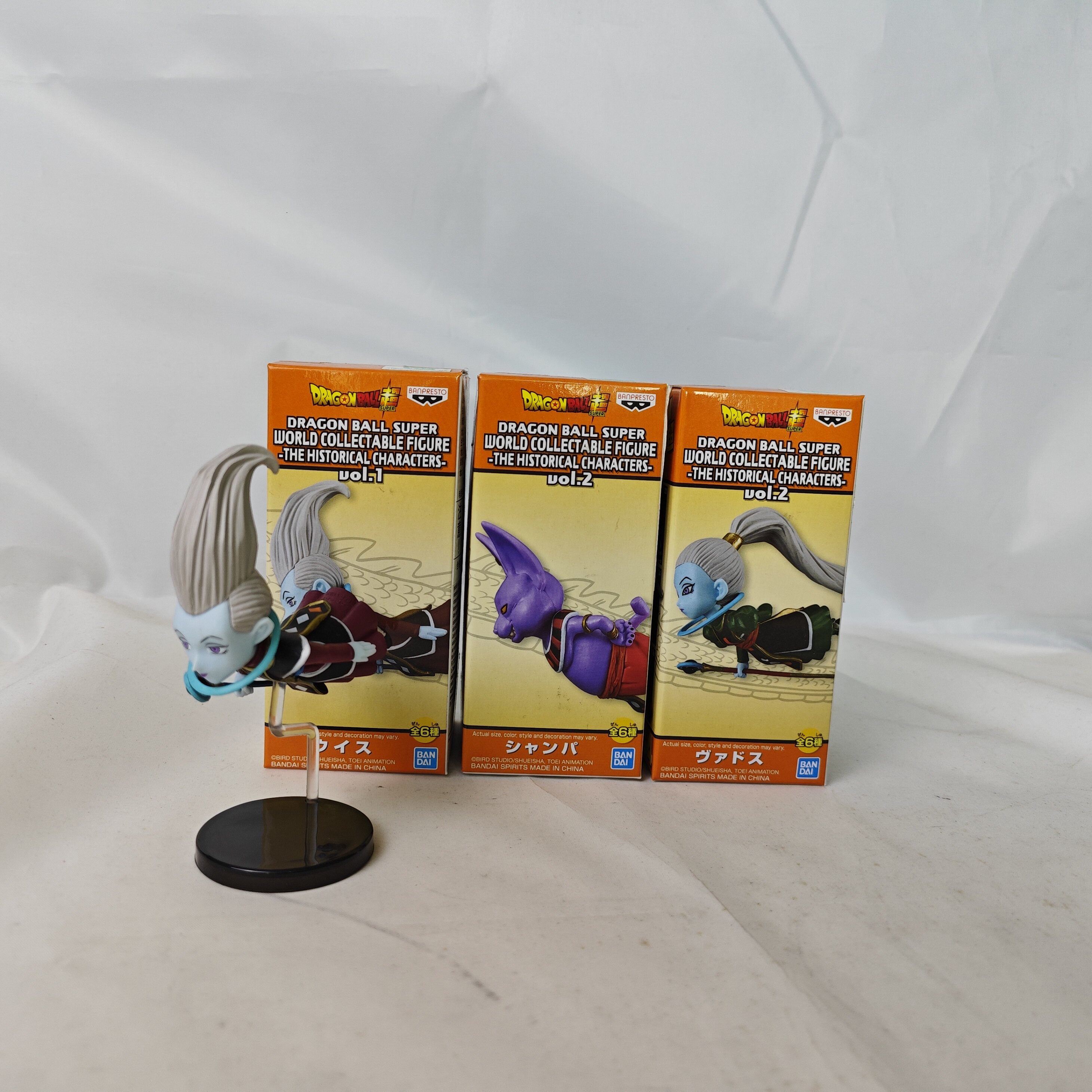 龙珠 wcf 奔跑 飞行 芭朵斯 维斯 象帕 破坏神 正版手办 模型现货