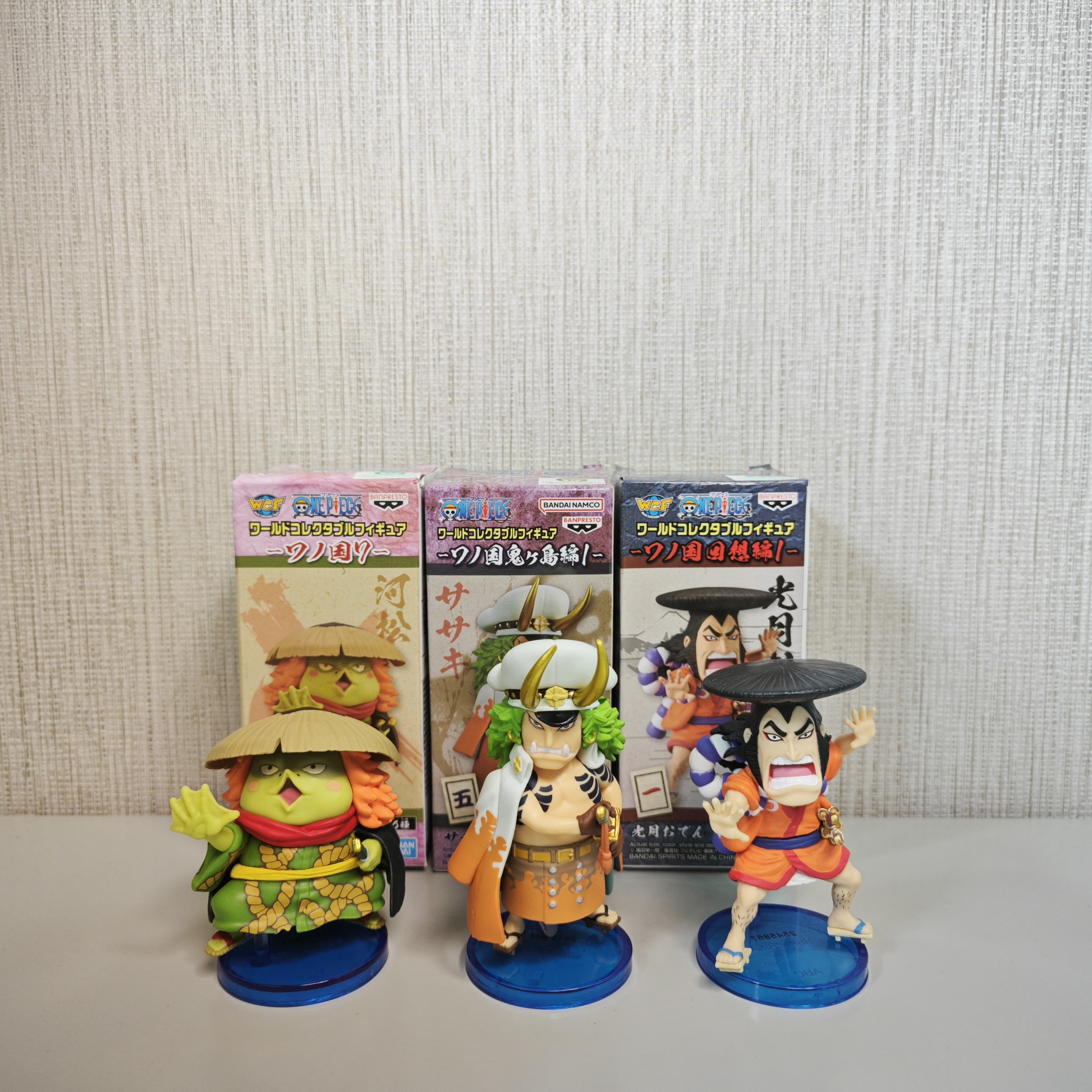 海贼王 wcf 赤鞘九侠 光月御田 河松 佐佐木 三角龙 正版手办模型