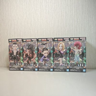 全职猎人wcf 幻影旅团 窝金 信长 派克诺坦 库洛洛 西索 正版手办