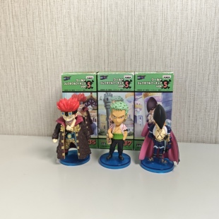 海贼王 wcf 极恶世代 超新星 基德 德雷克 索隆 正版手办模型现货