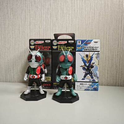 假面骑士 wcf 一号 新一号 build 龙我 cross-z 克罗兹 正版 手办