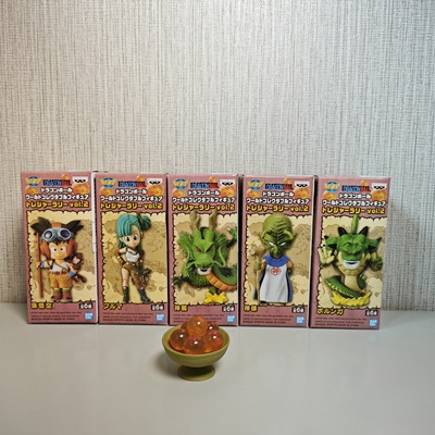 龙珠 wcf 宝藏 悟空 布尔玛 那美克星神龙 神比克 正版手办 模型