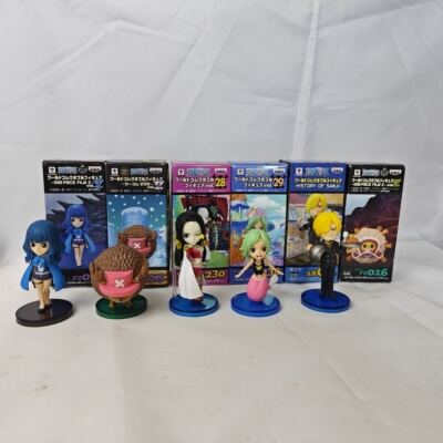 海贼王wcf 鱼人岛 凯米 山治 乔巴 女帝 艾恩 z剧场 正版手办模型