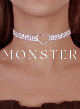 monster爱心辣妹项链好看