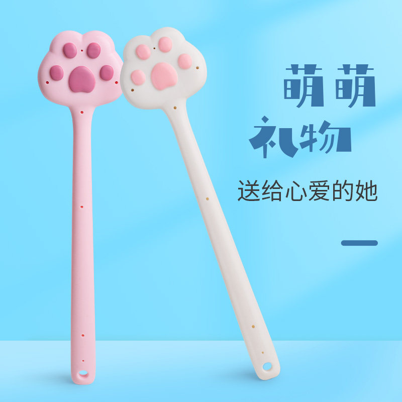 按摩锤敲背锤家用养生经络敲打棒捶肩专用拍打后背神器拍痧板硅胶