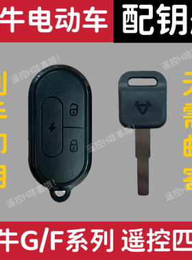 小牛电动车gova遥控钥匙匹配复制G0G1G2G3F0F2遥控配钥匙拍照开齿
