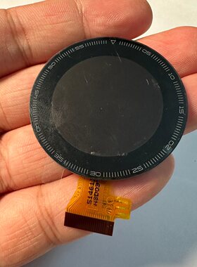 圆彩色memory lcd 某低功耗手表屏 有规格书 大佬已经点亮 带背光