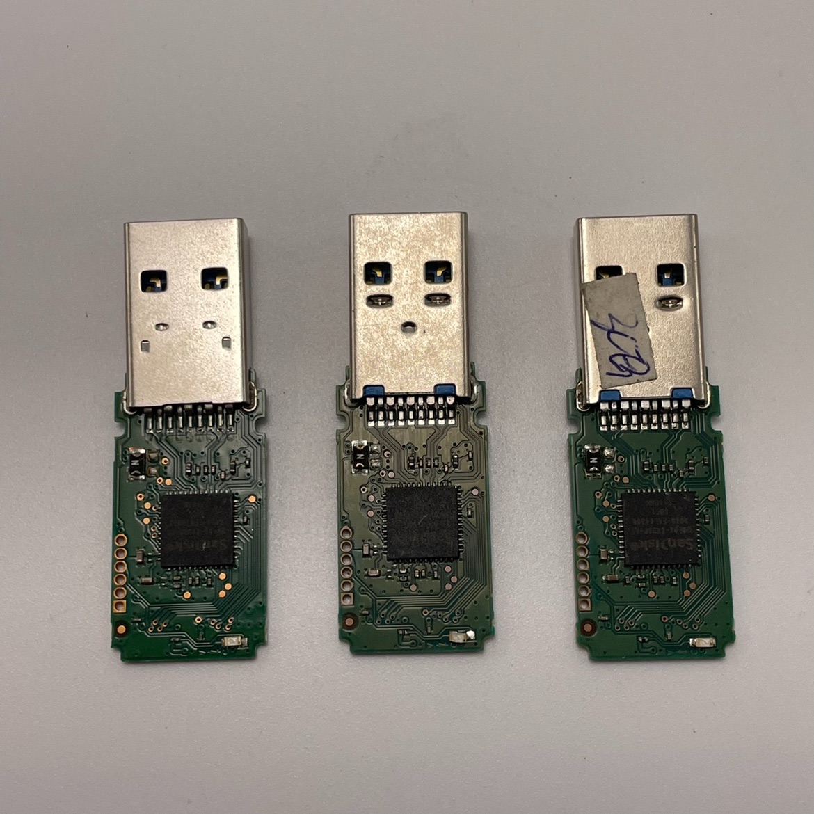 USB3.0空U盘板 flash被吹 有些主控被吹歪 diy研究价 电子元器件市场 PCB电路板/印刷线路板 原图主图