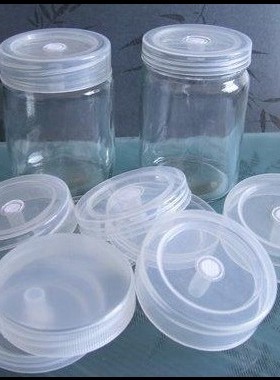 厂家直销玻璃瓶350ml组培瓶240ml组培瓶菌瓶育苗瓶组织培养瓶透气