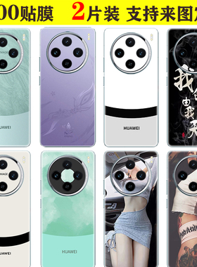 适用于定制vivoX100手机贴纸 x90pro背贴磨砂装饰后盖保护膜X80防指纹70 noteX通用vivoX60曲屏/50pro贴膜