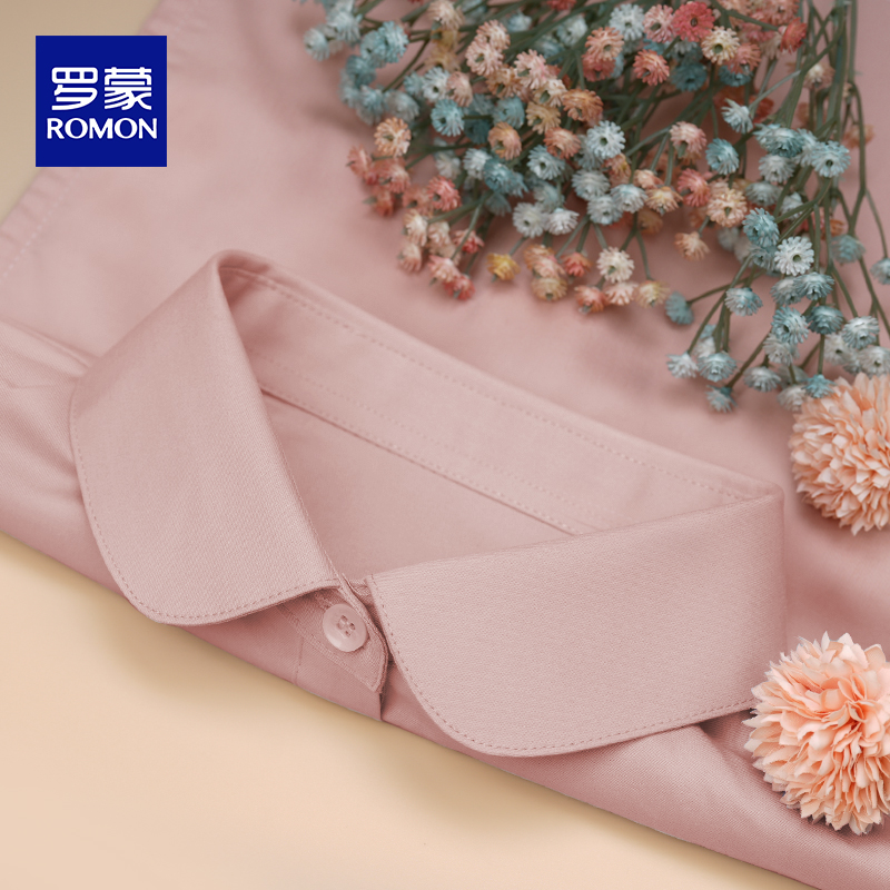 罗蒙新款假领子百搭女高档