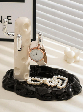 北欧挂放钥匙收纳置物架装饰摆件