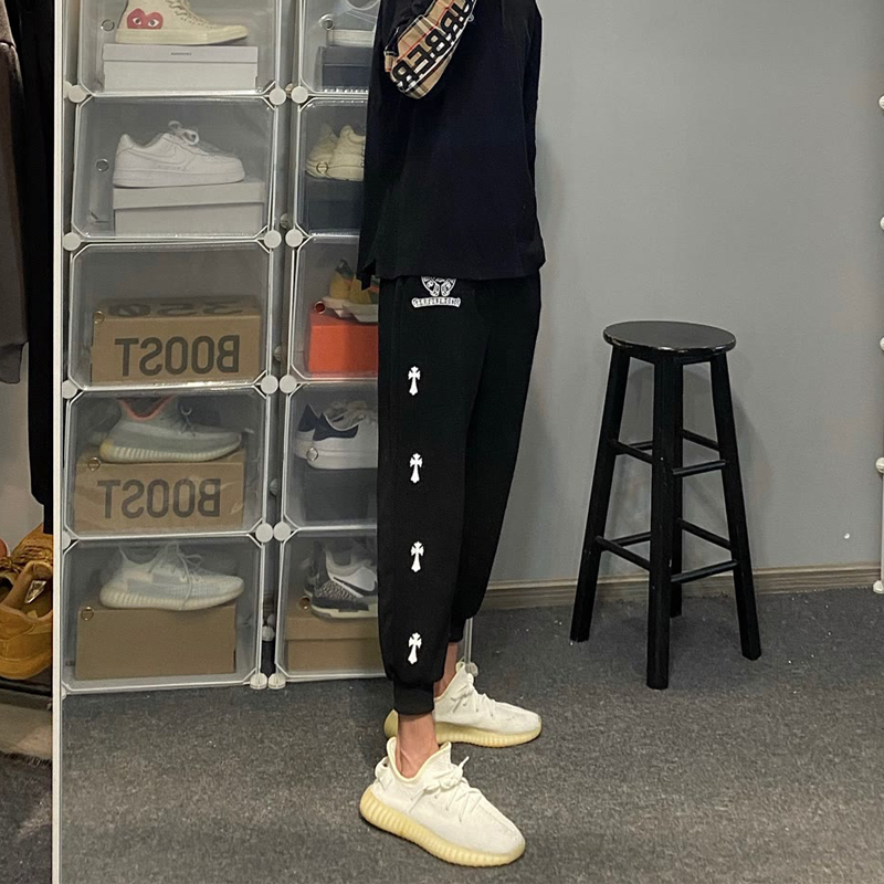 秋冬季精神小伙束脚裤修身小脚男