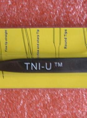 供应德利优防静电黑色精密镊子TU-10B/11B/13B/15B金属镊子尖头