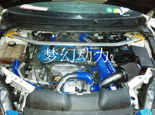 原厂2.0T-265马力，结果升级轻松350P马力！