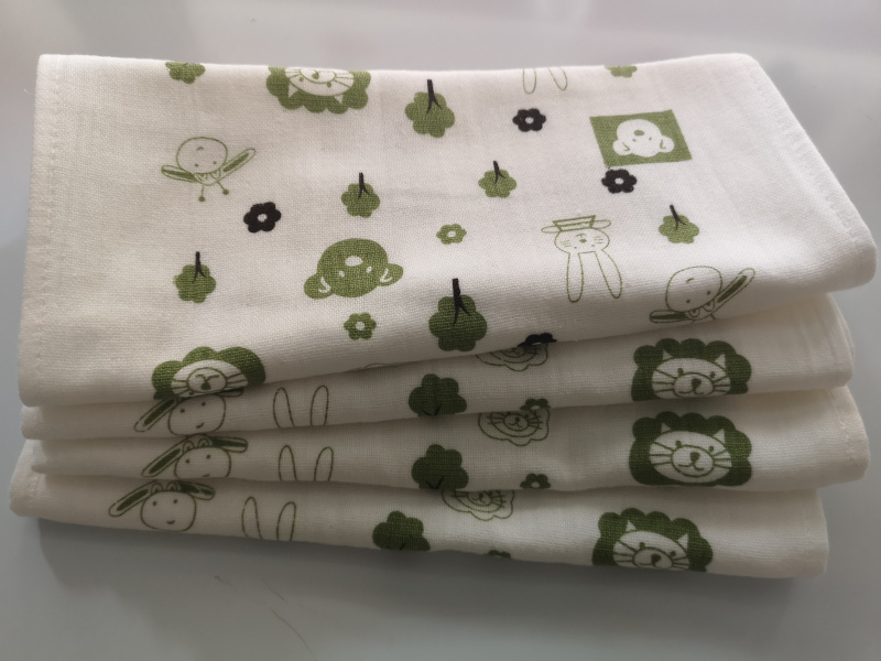 良竹纤维新生儿擦脸巾柔软口水巾