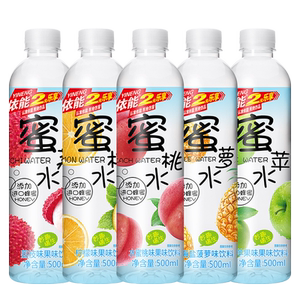 依能蜜水蜜桃水蜜柠水添加进口