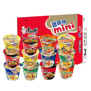 康师傅方便面mini桶多口味整箱