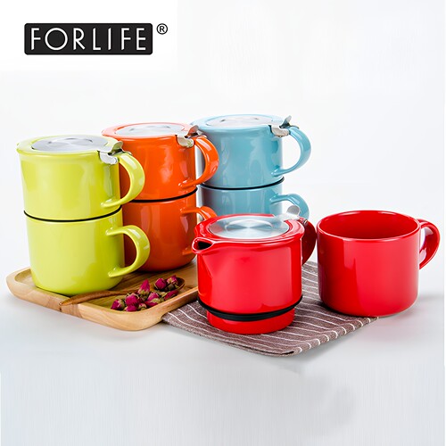 两件套茶具茶壶forlife陶瓷多色