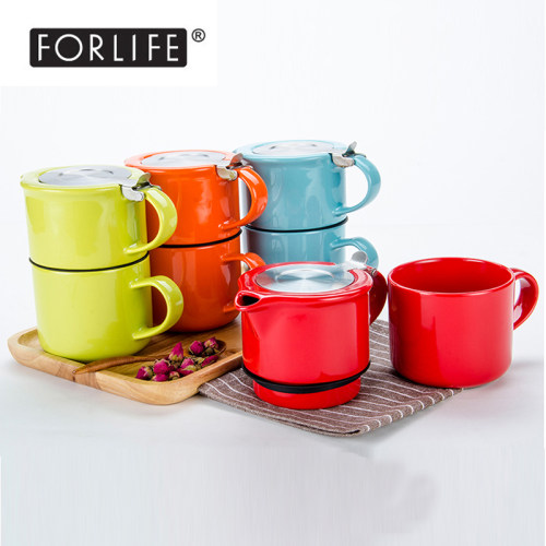 两件套茶具茶壶forlife陶瓷多色