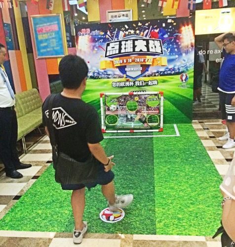 室内外足球门摆件儿童足球可拆卸龙门架送气筒气针足球计分布礼物