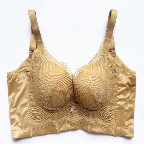品牌蕾丝薄杯舒适软钢圈文胸罩聚拢调整型收副乳上托女士内衣2011