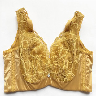 品牌蕾丝超薄无海绵记忆软钢圈文胸罩聚拢调整型收副乳女内衣1062