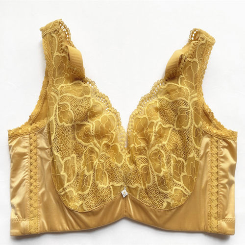 品牌蕾丝超薄无海绵记忆软钢圈文胸罩聚拢调整型收副乳女内衣1062