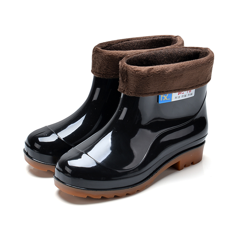 Chaussures - bottes caoutchouc homme pour hiver - semelle tendon - Ref 968009 Image 5