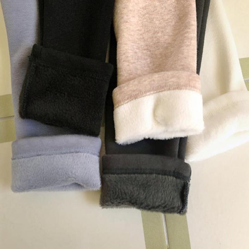 哦哦乐韩国童装保暖裤现货！韩国童装Amber正品儿童复古保暖 纯色