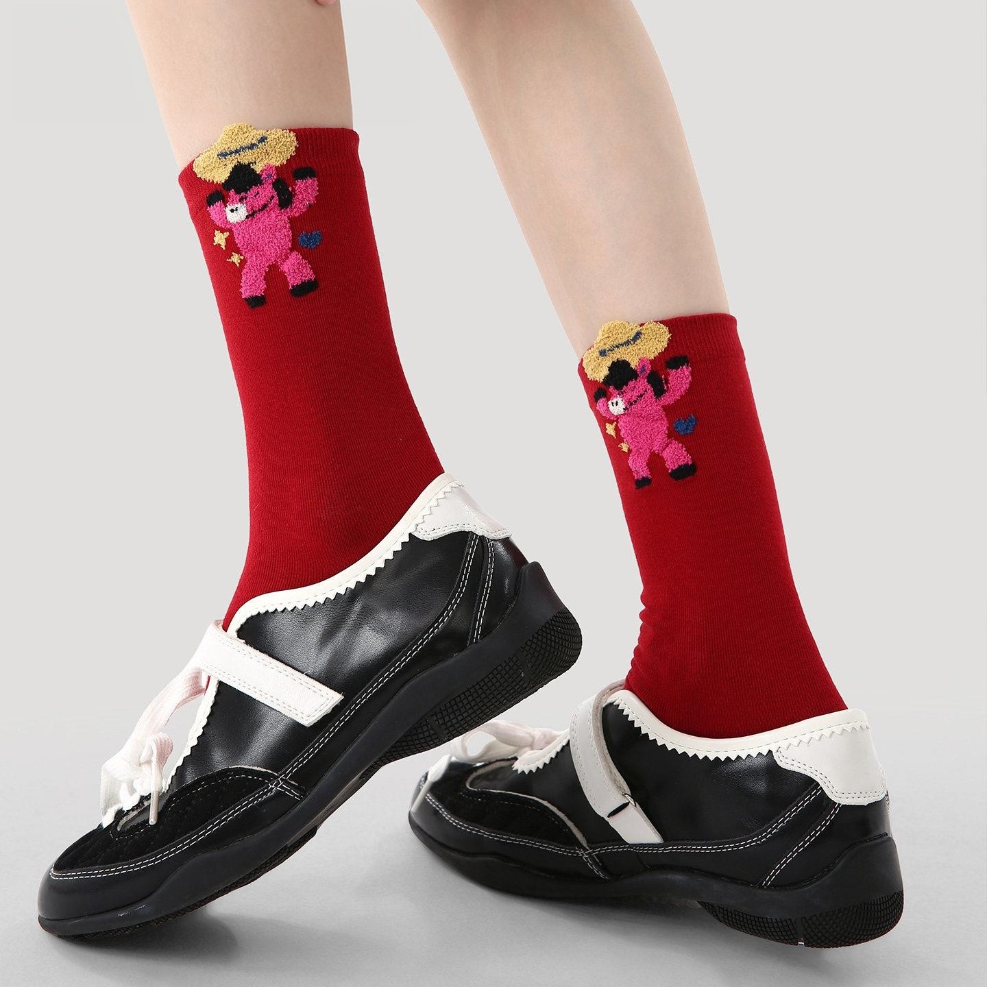 26年新年袜子春节过年袜红色喜庆生日本命年中筒袜马年袜,女士内衣/男士内衣/家居服,中筒袜,淘宝优惠券,粉丝福利购,淘宝优惠卷